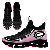 Custom Black Pink Maxsoul Shoes Personalized Sneaker FN030XD-D020388-2
